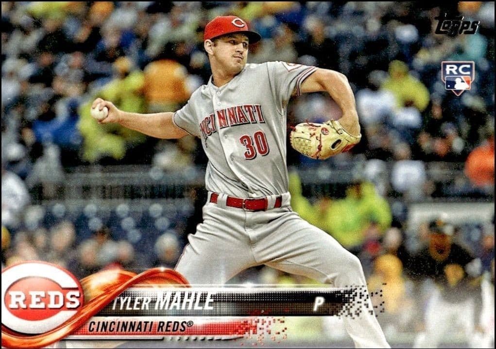 2018 Topps Series 1 Tyler Mahle #95 trading card