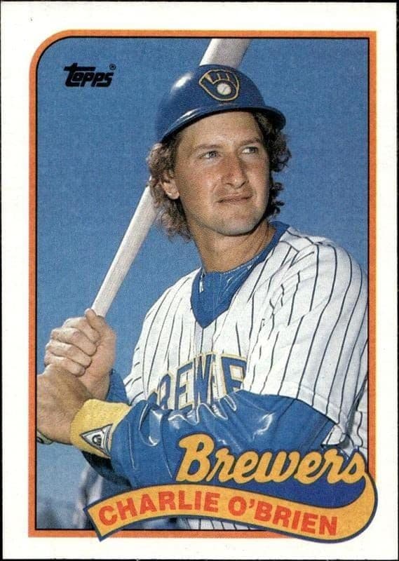 1989 Topps Charlie O'Brien #214 trading card