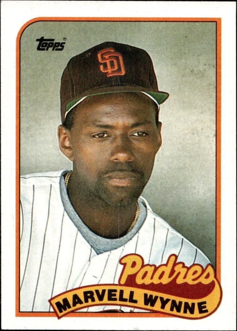 1989 Topps Marvell Wynne #353 trading card