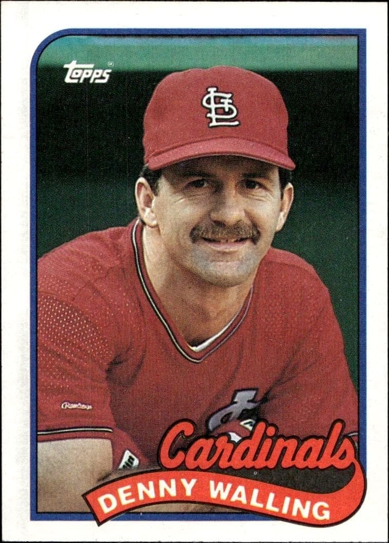 1989 Topps Denny Walling #196 trading card