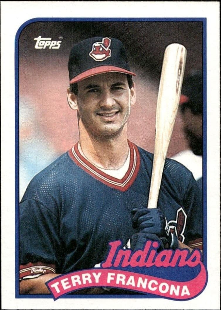 1989 Topps Terry Francona #31 trading card
