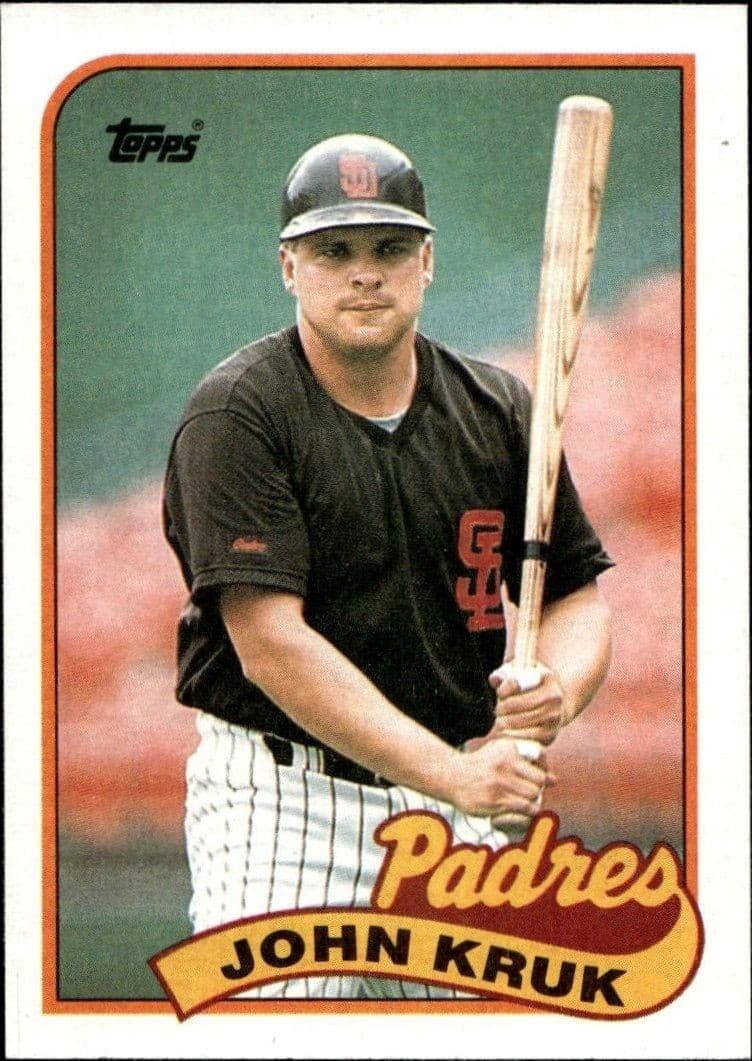 1989 Topps John Kruk #235 trading card