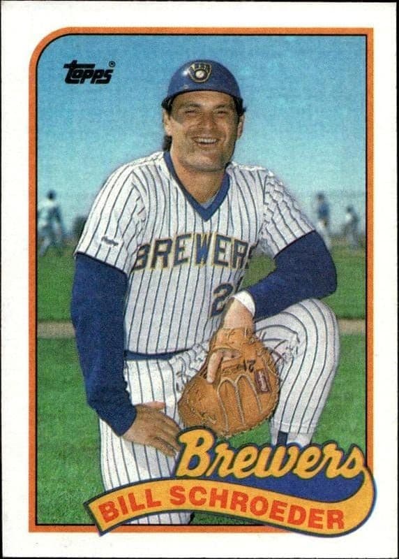 1989 Topps Bill Schroeder #563 trading card