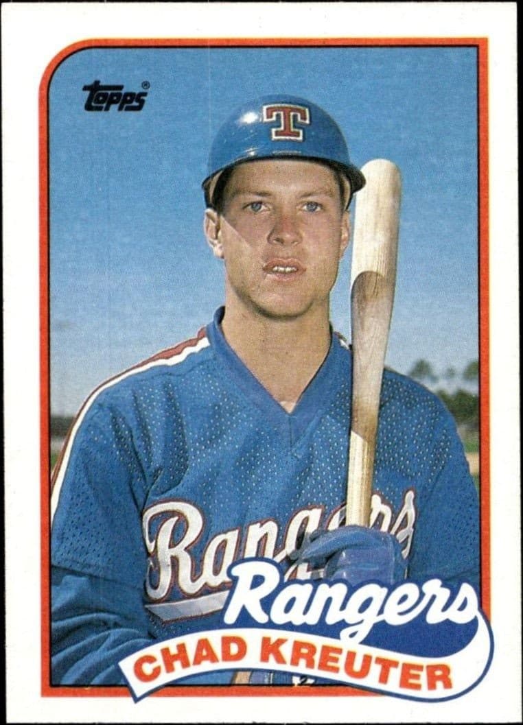 1989 Topps Chad Kreuter #432 trading card