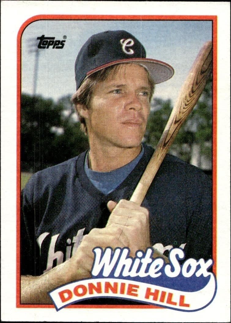 1989 Topps Donnie Hill #512 trading card