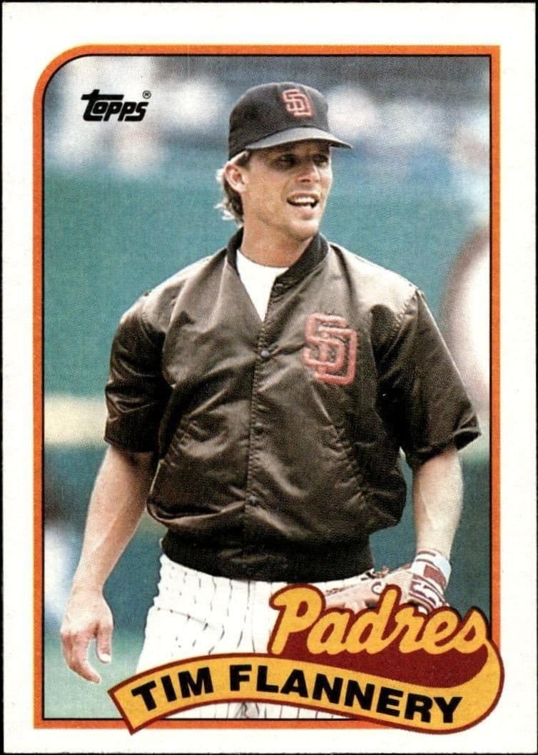 1989 Topps Tim Flannery #379 trading card