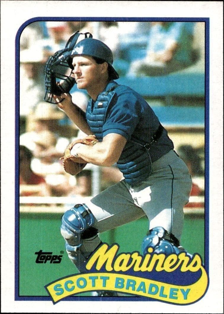 1989 Topps Scott Bradley #279 trading card