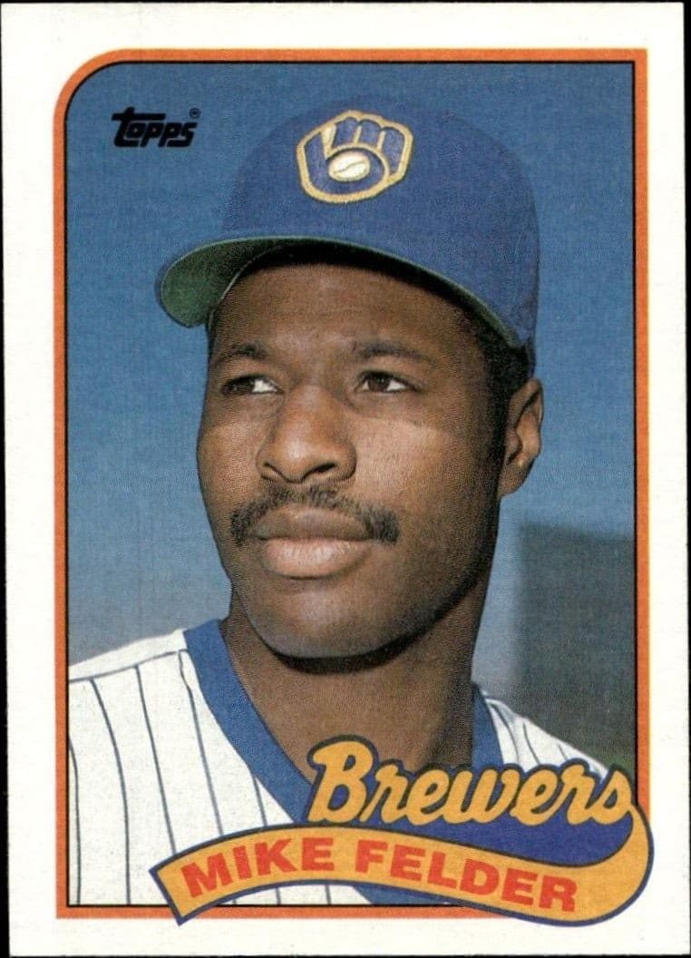 1989 Topps Mike Felder #263 trading card