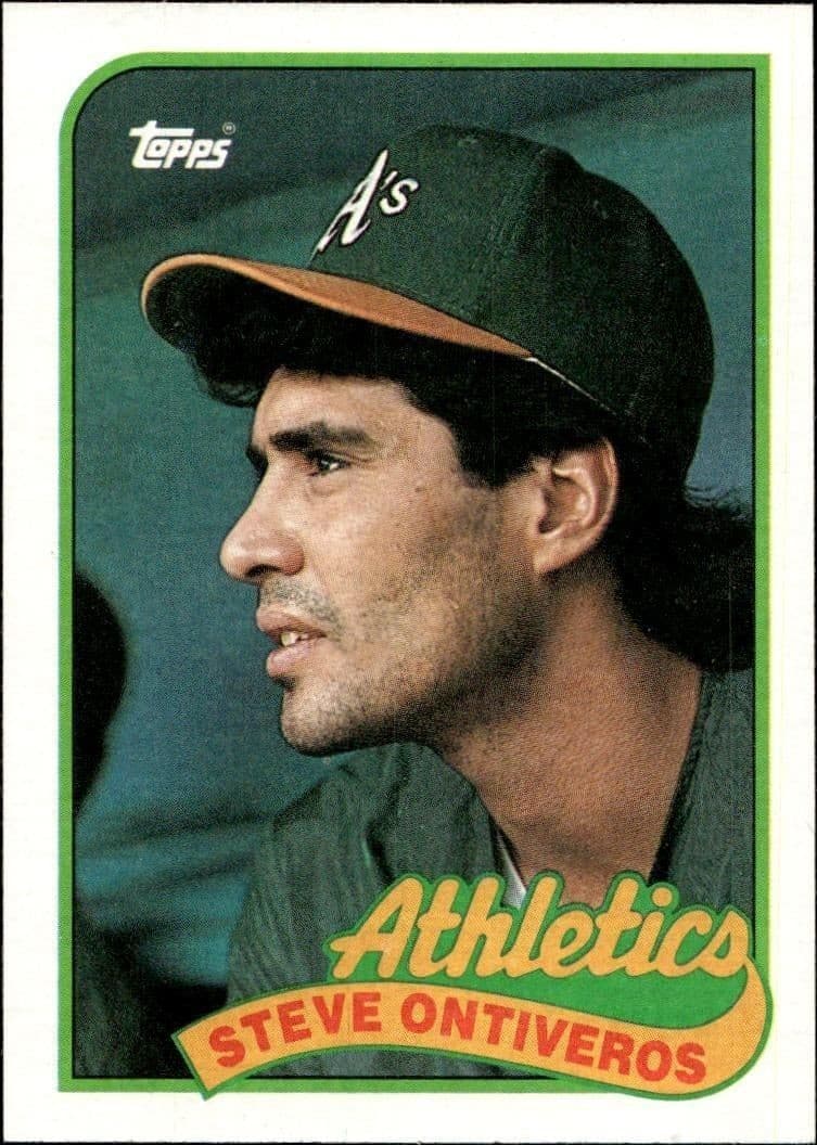 1989 Topps Steve Ontiveros #692 trading card