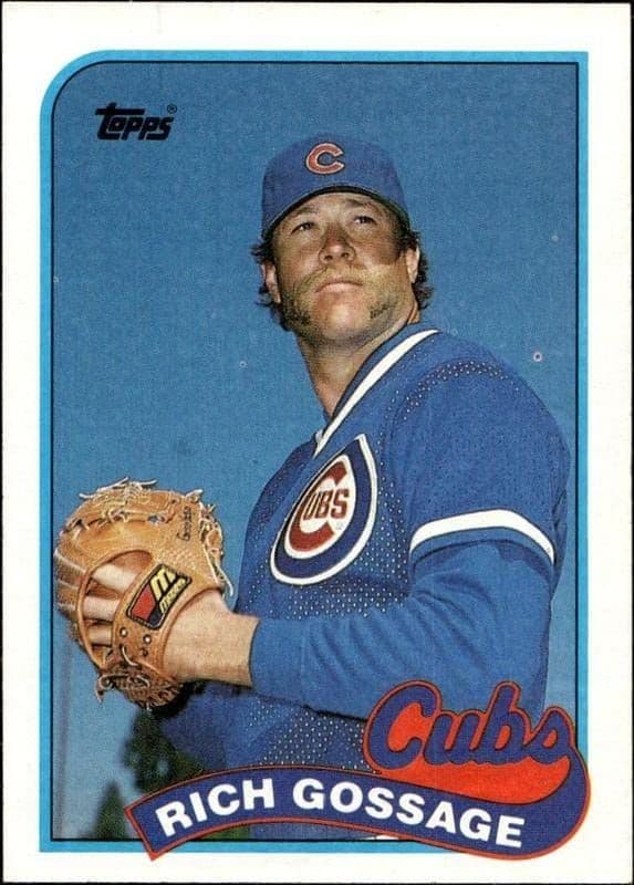 1989 Topps Rich Gossage #415 trading card