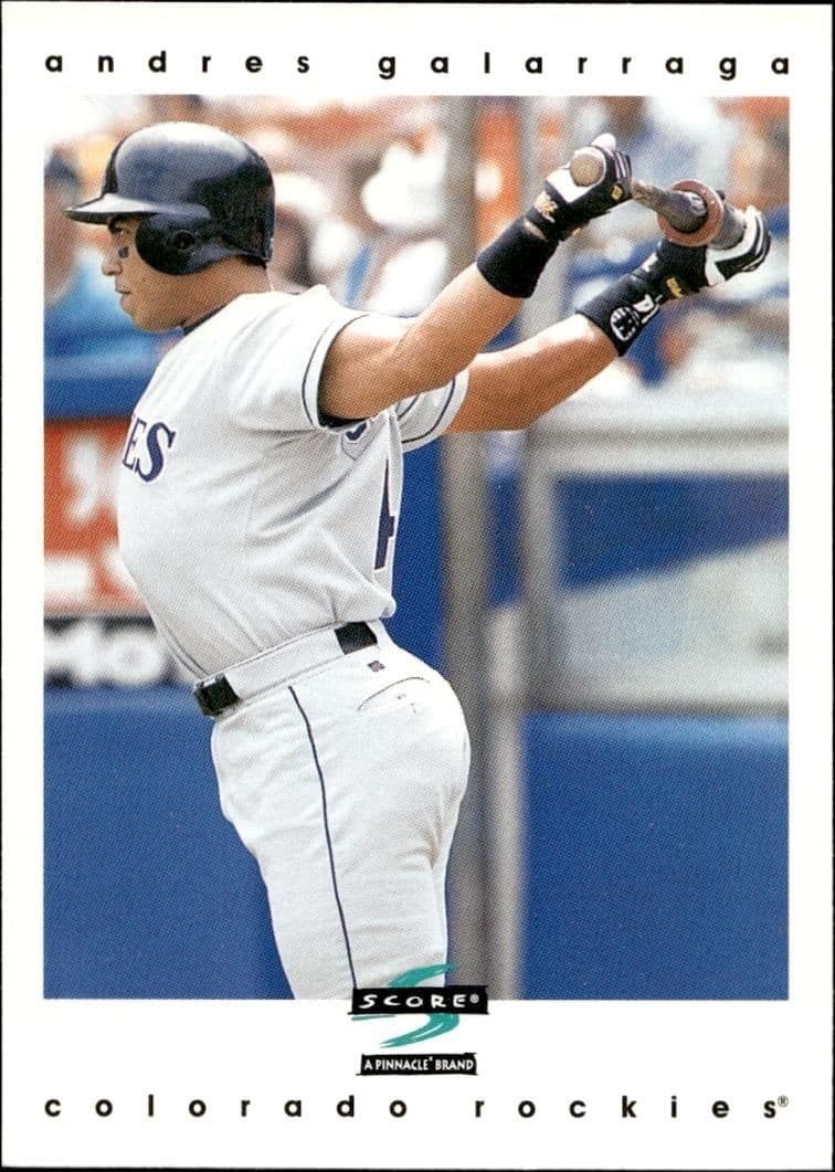1997 Score Andres Galarraga #155 trading card
