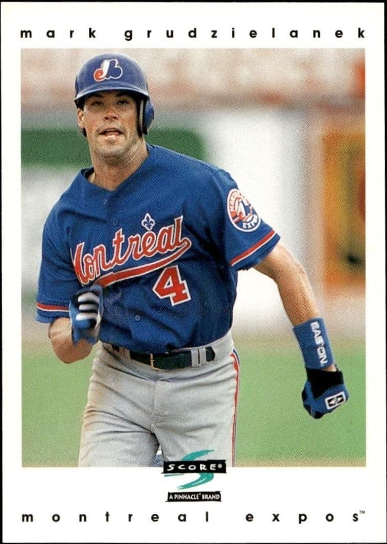 1997 Pinnacle Score Mark Grudzielanek #133 baseball trading card front