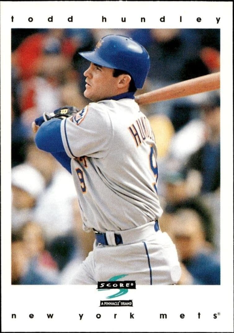 1997 Pinnacle Score Todd Hundley #219 baseball trading card front