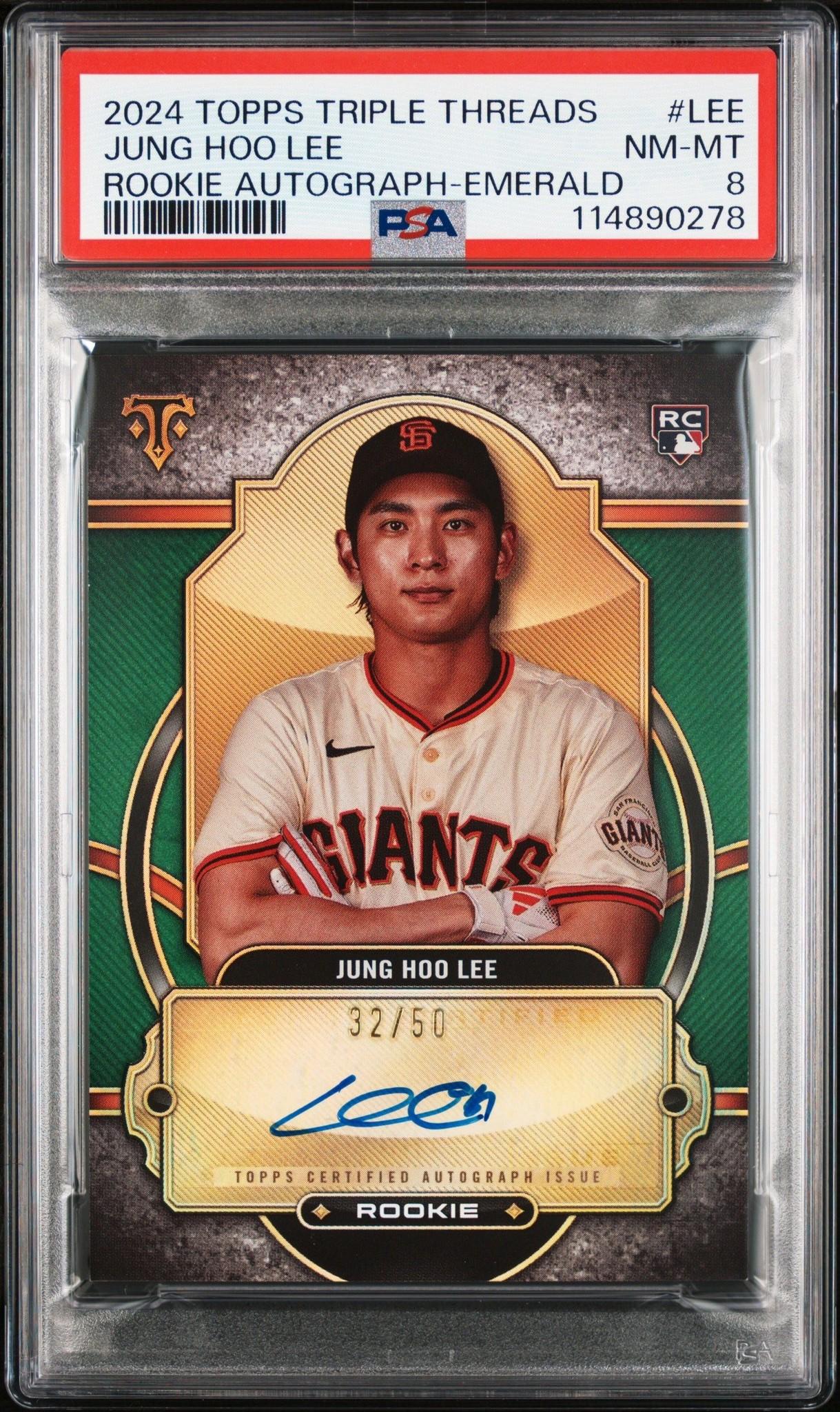 2024 Topps Jung Hoo Lee #RA-LEE trading card