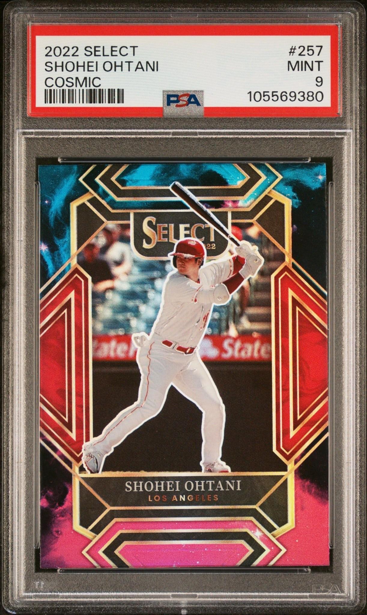 2022 Panini Select Shohei Ohtani #257 trading card