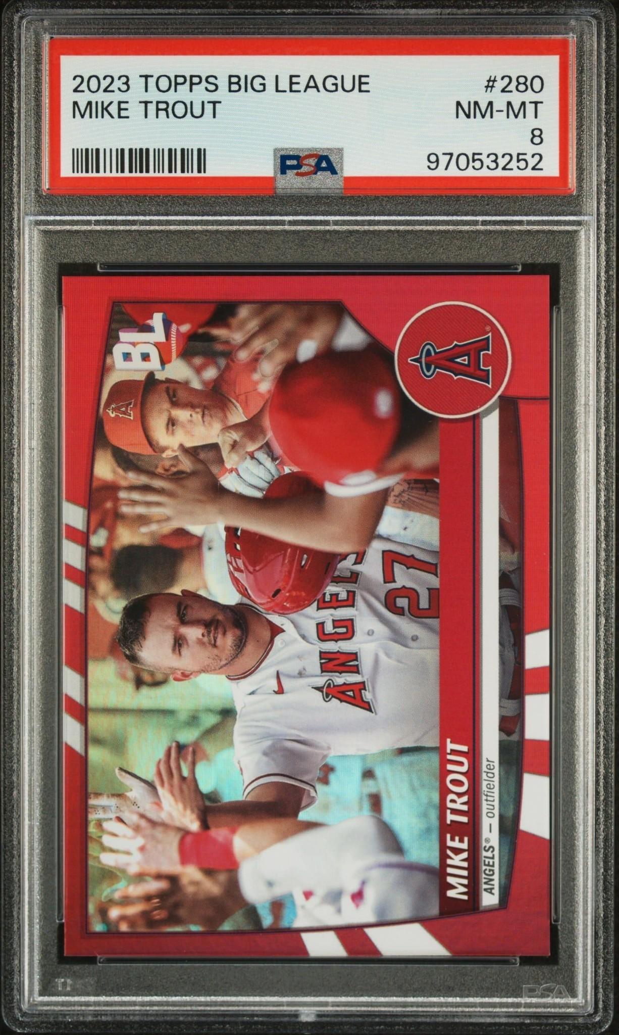 2023 Topps Big League Mike Trout #280 trading card