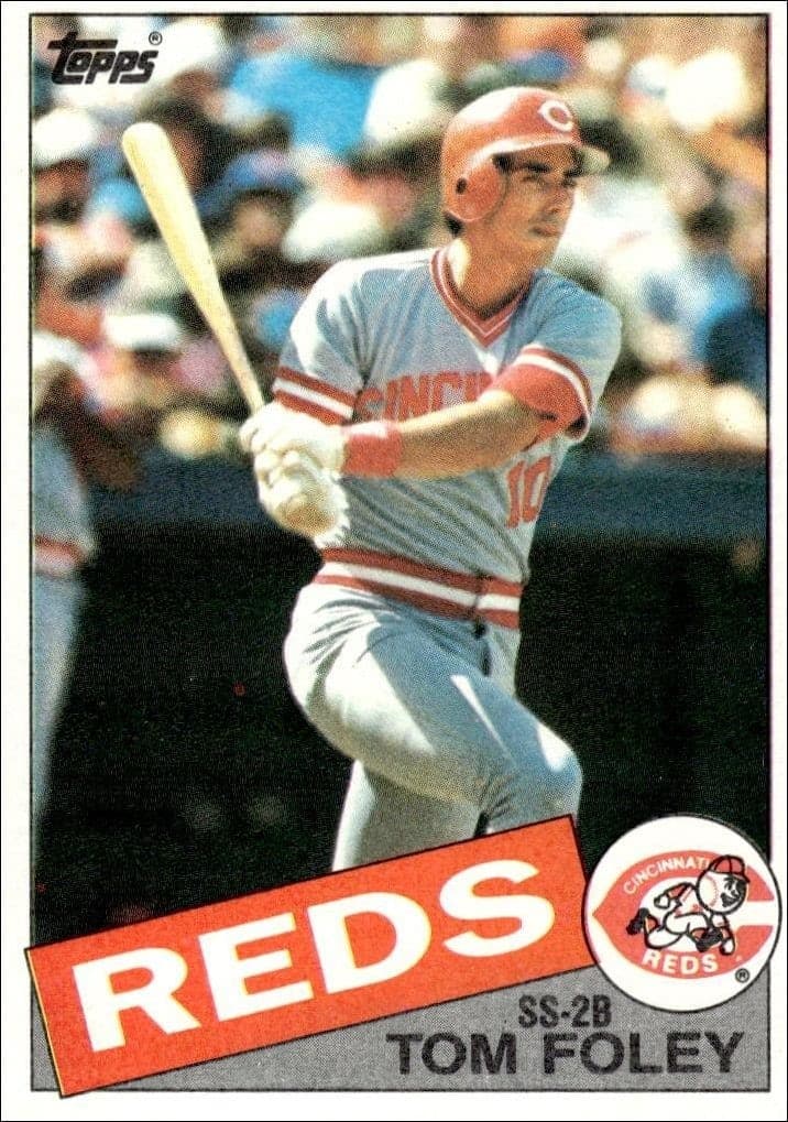 1985 Topps Tom Foley #107 trading card