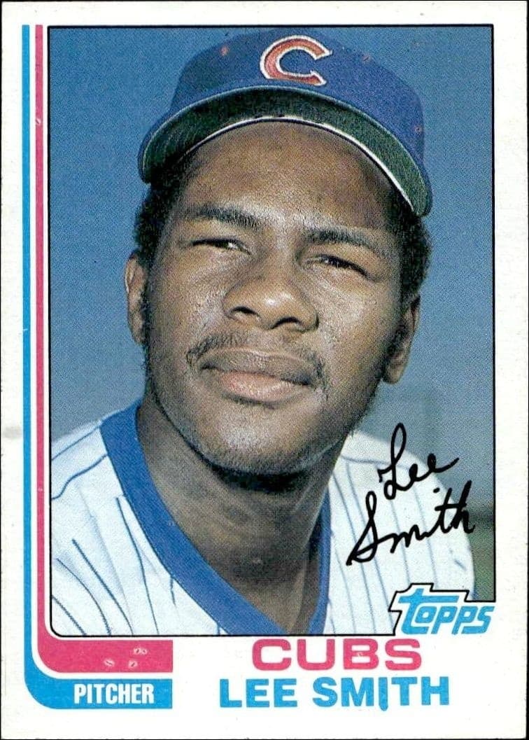 1982 Topps Lee Smith #452 trading card