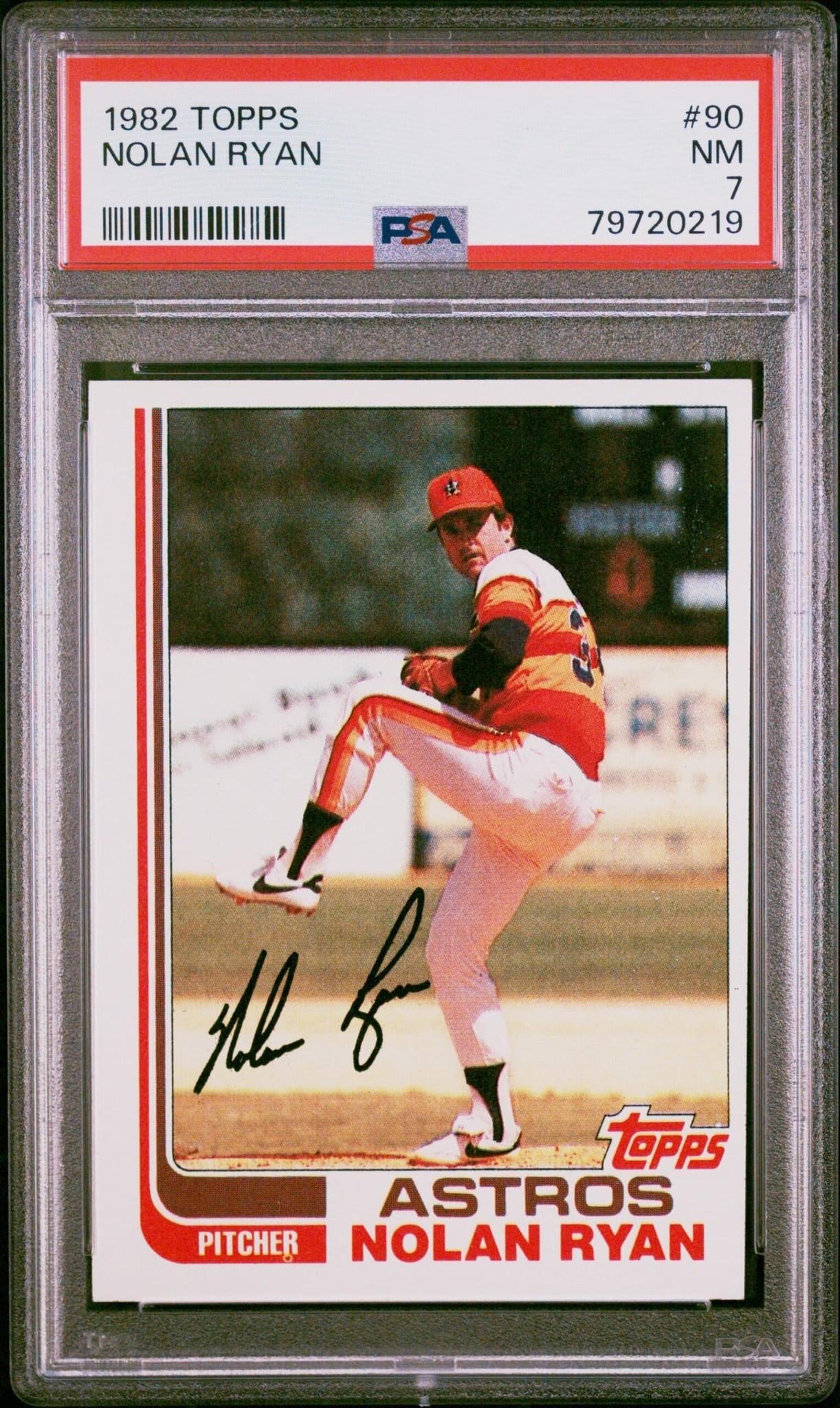 1982 Topps Nolan Ryan #90 trading card