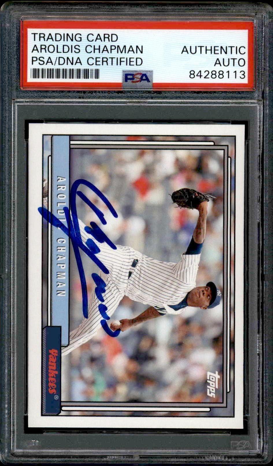 2017 Topps Archives Aroldis Chapman #289 trading card