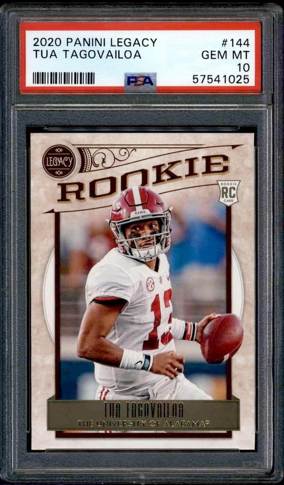 2020 Panini Legacy Tua Tagovailoa #144 trading card