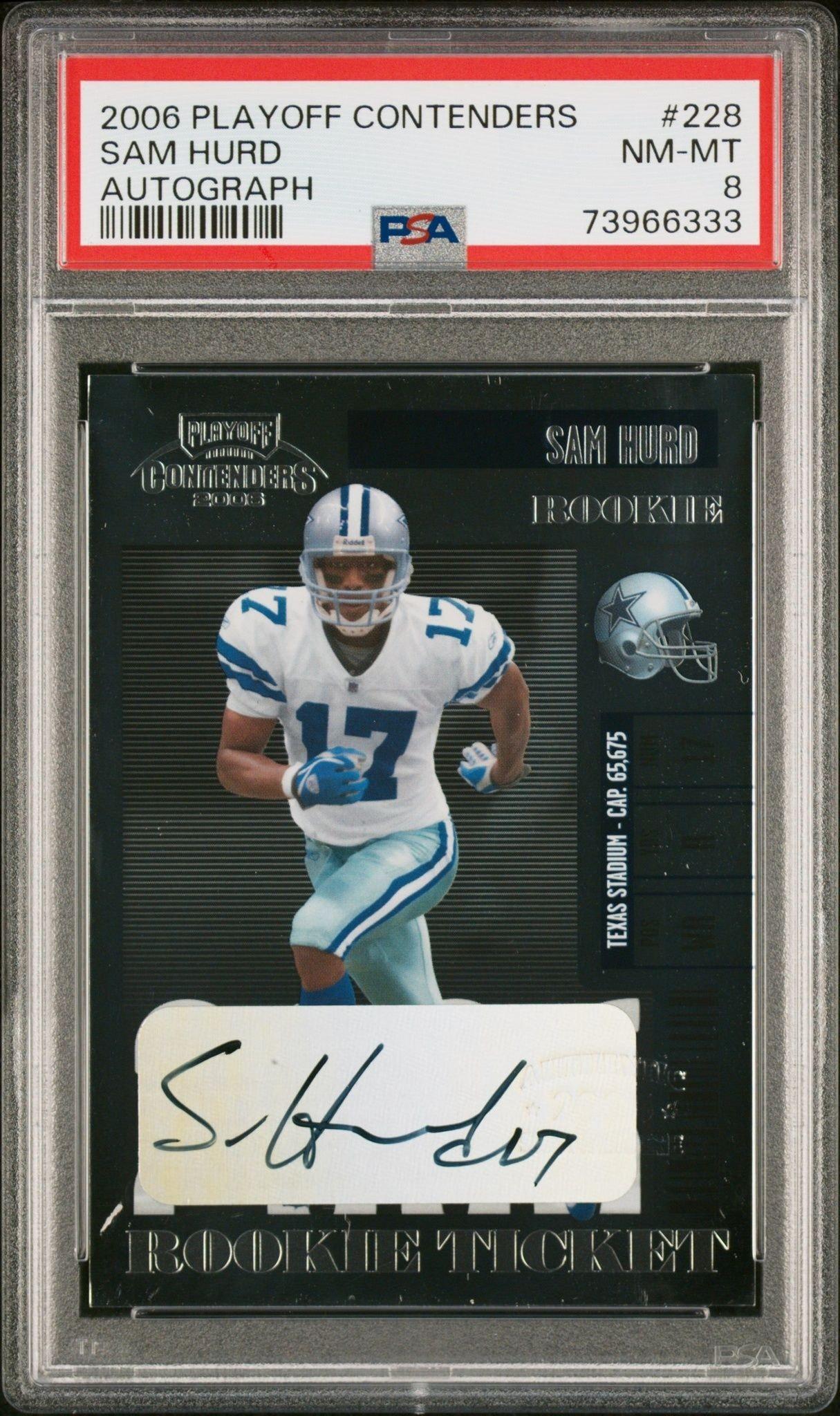 2006 Playoff Contenders Sam Hurd #228 trading card