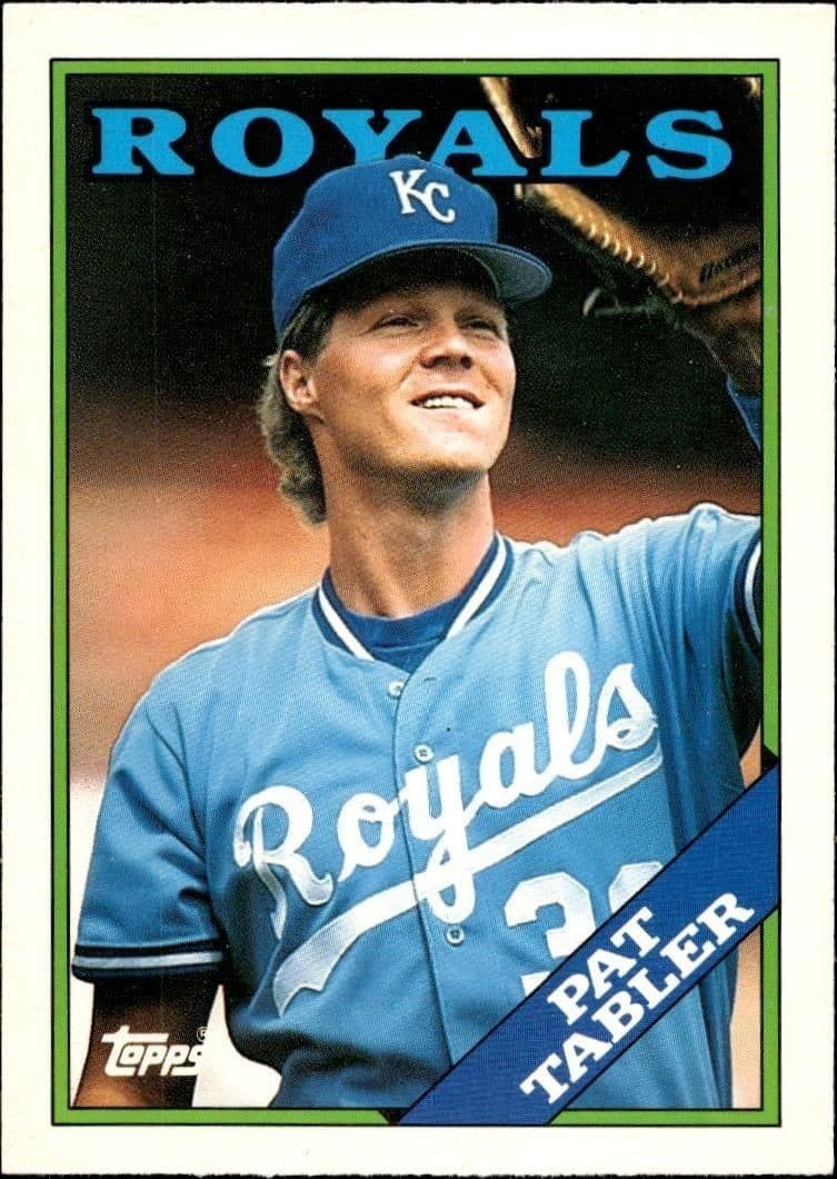 1988 Topps Traded Pat Tabler #118T trading card