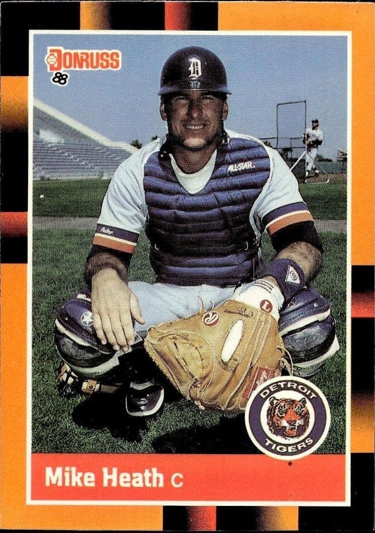 1988 Donruss Baseball's Best Mike Heath #69 trading card