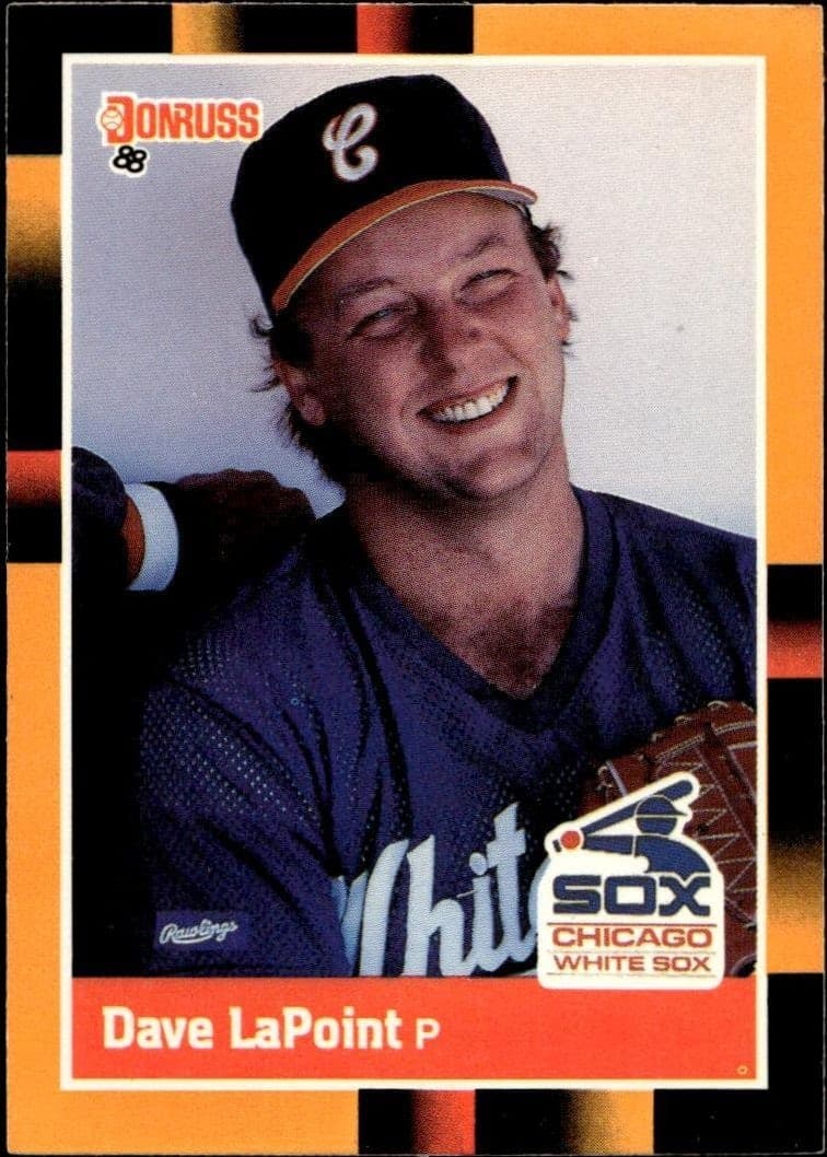 1988 Donruss Baseball's Best Dave LaPoint #123 trading card