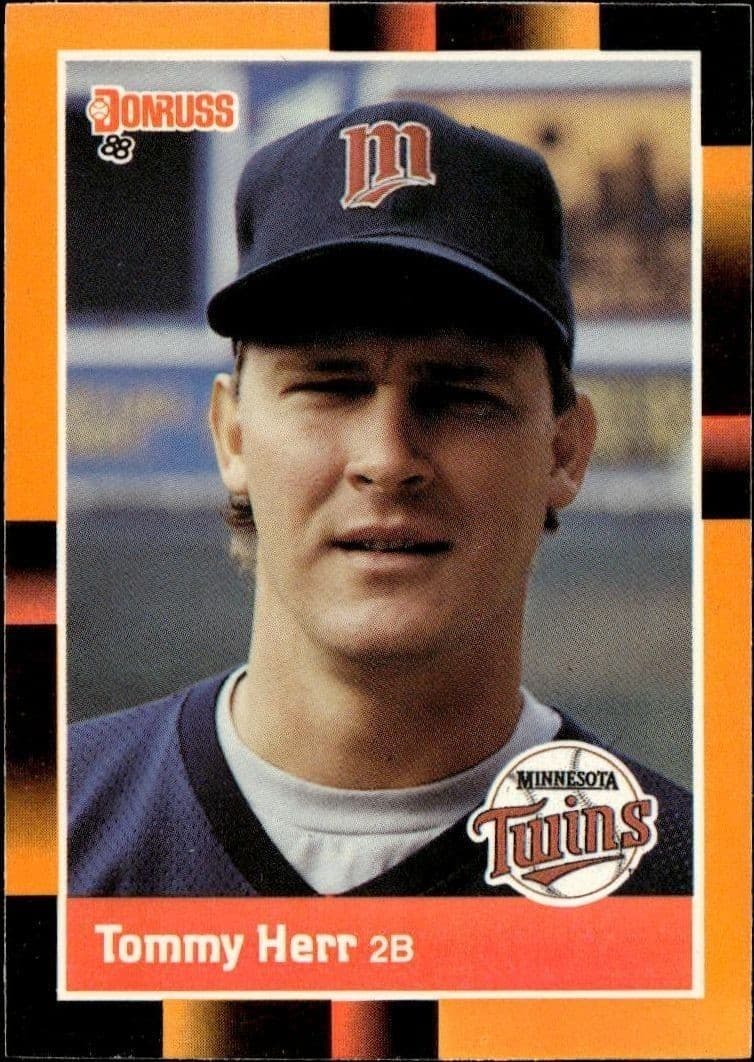 1988 Donruss Baseball's Best Tom Herr #326 trading card