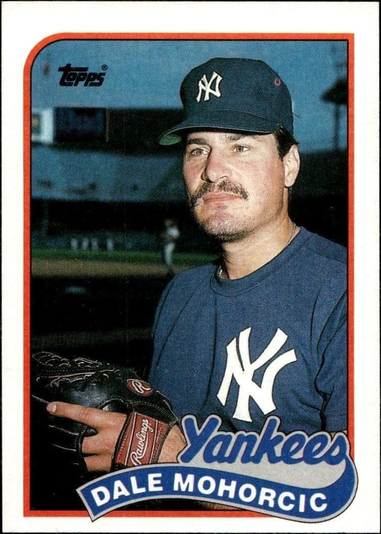 1989 Topps Dale Mohorcic #26 trading card
