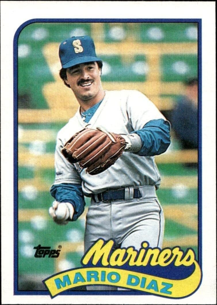 1989 Topps Mario Diaz #309 baseball trading card front