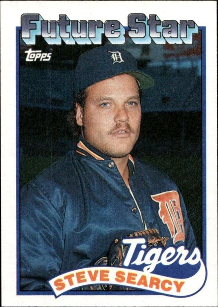 1989 Topps Steve Searcy #167 trading card