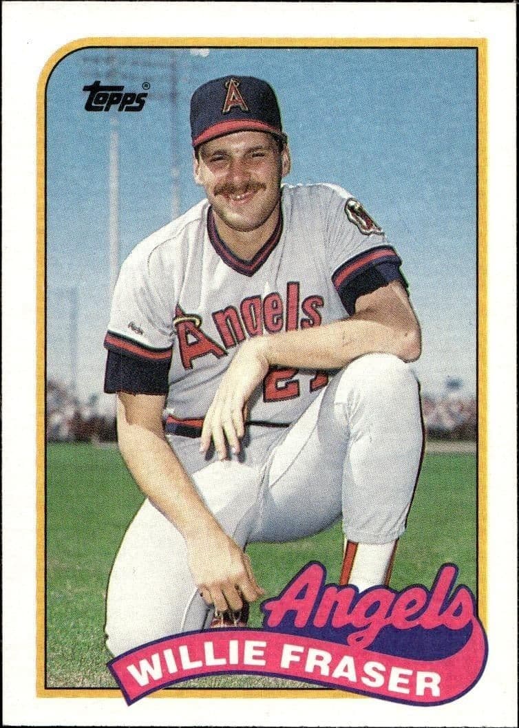 1989 Topps Willie Fraser #679 trading card