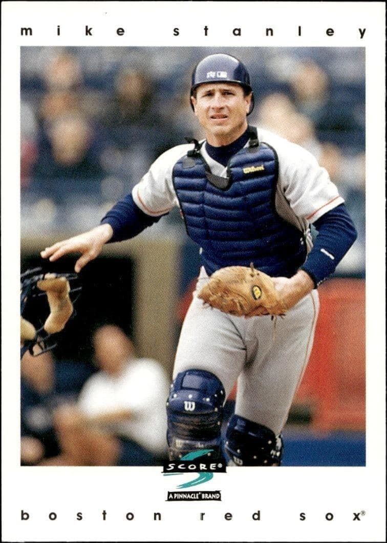 1997 Pinnacle Score Mike Stanley #6 baseball trading card front