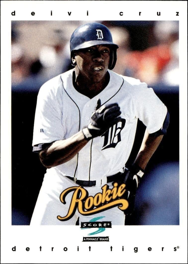 1997 Pinnacle Score Deivi Cruz #488 baseball trading card front