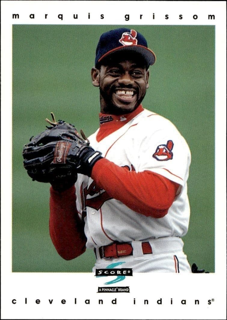 1997 Score Marquis Grissom #334 trading card