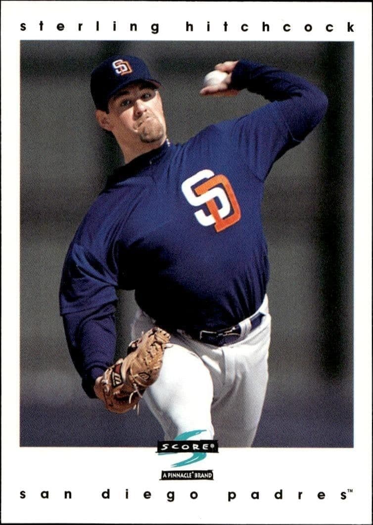 1997 Score Sterling Hitchcock #335 trading card