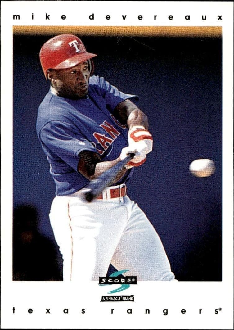 1997 Pinnacle Score Mike Devereaux #451 baseball trading card front
