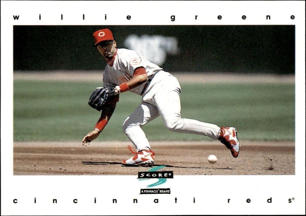 1997 Pinnacle Score Willie Greene #HR425 baseball trading card front