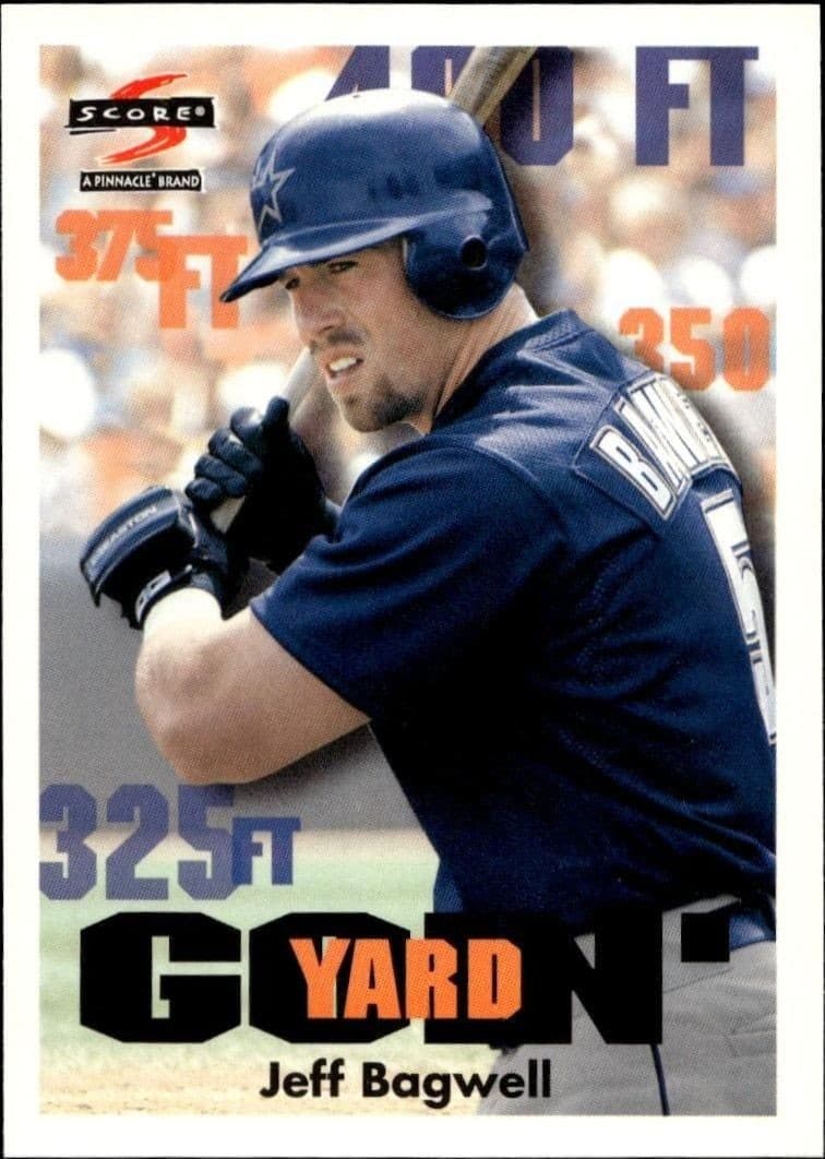 1997 Pinnacle Score Jeff Bagwell #502 baseball trading card front