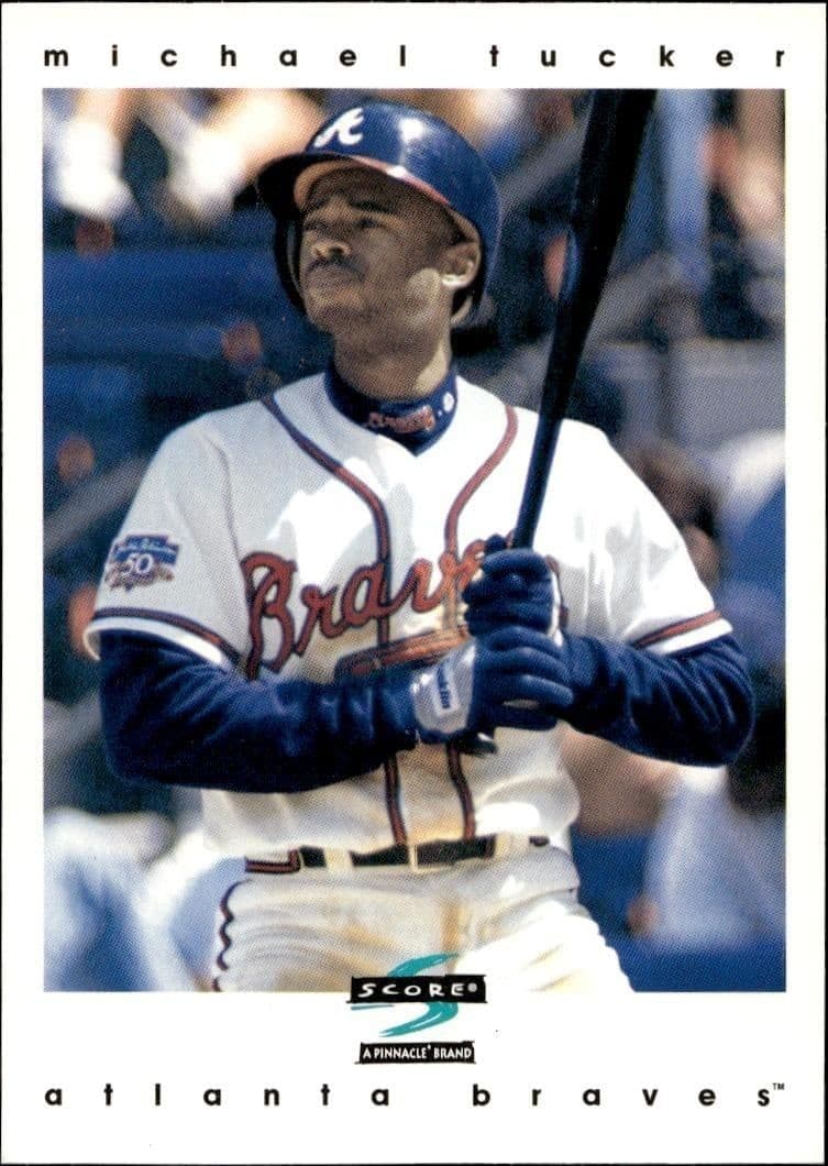 1997 Pinnacle Score Michael Tucker #468 baseball trading card front