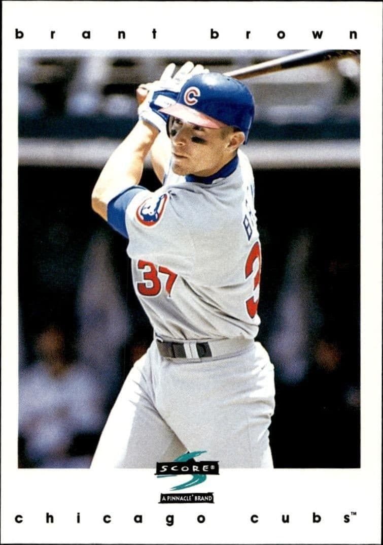 1997 Score Brant Brown #263 trading card