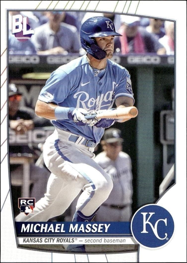 2023 Topps Big League Michael Massey #15 trading card