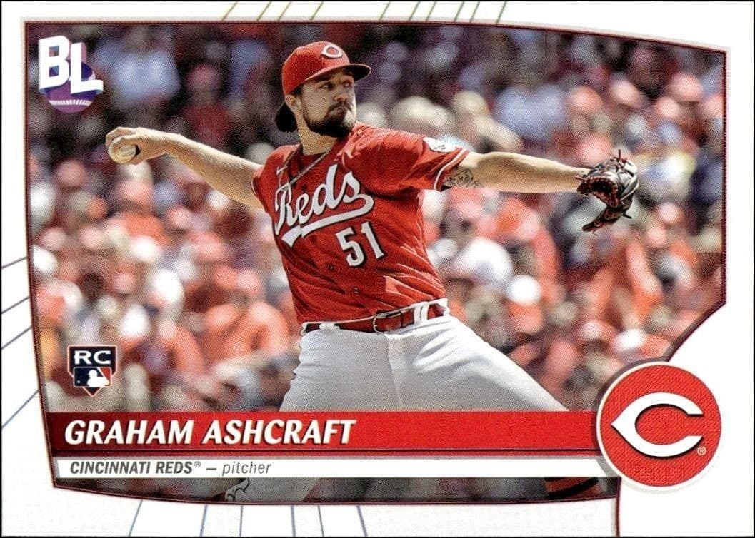 2023 Topps Big League Graham Ashcraft #10 baseball trading card front