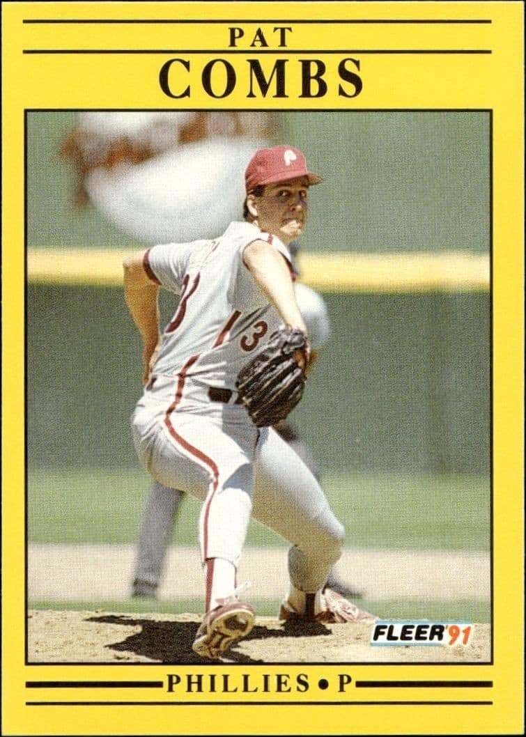1991 Fleer Pat Combs #392 trading card