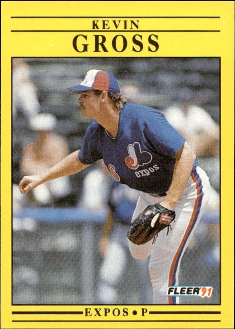 1991 Fleer Kevin Gross #235 baseball trading card front