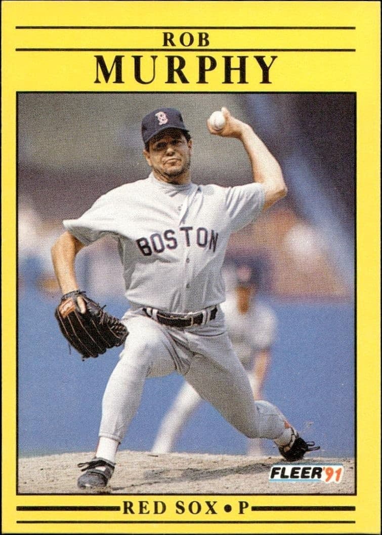 1991 Fleer Rob Murphy #104 trading card