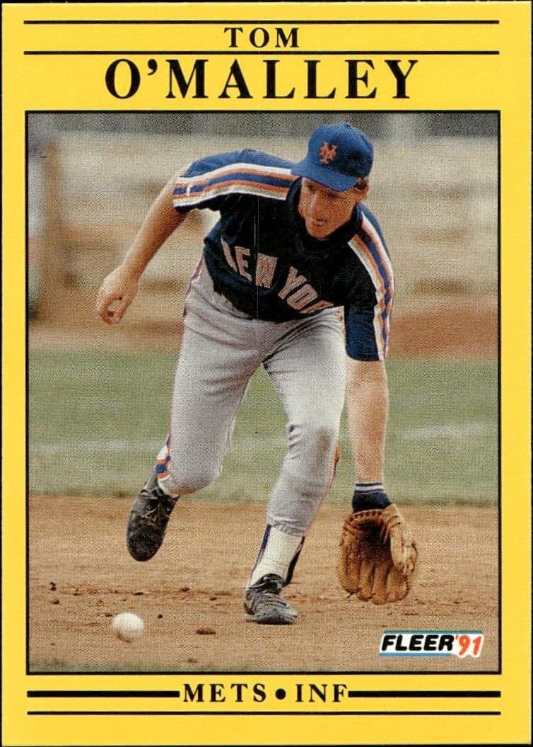 1991 Fleer Tom O'Malley #157 trading card