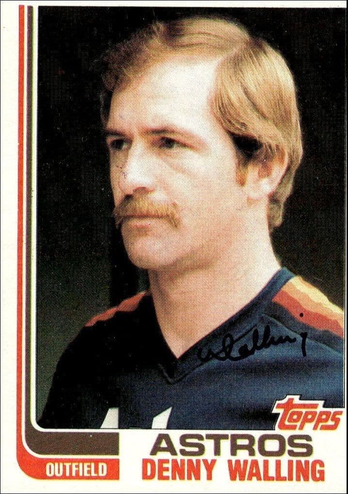 1982 Topps Denny Walling #147 trading card